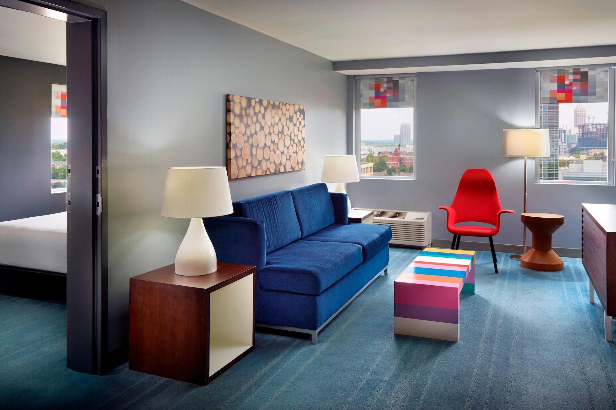 Aloft Atlanta Downtown Hotel Exterior foto