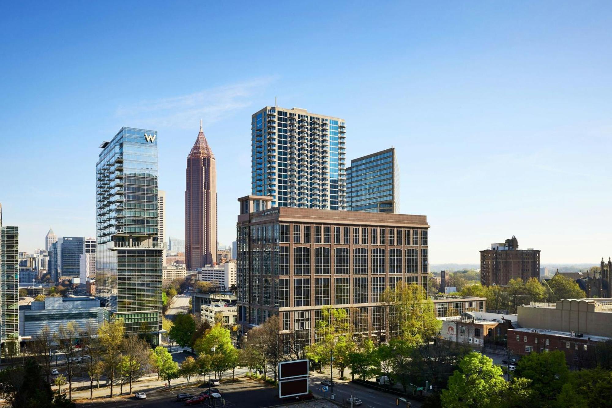 Aloft Atlanta Downtown Hotel Exterior foto
