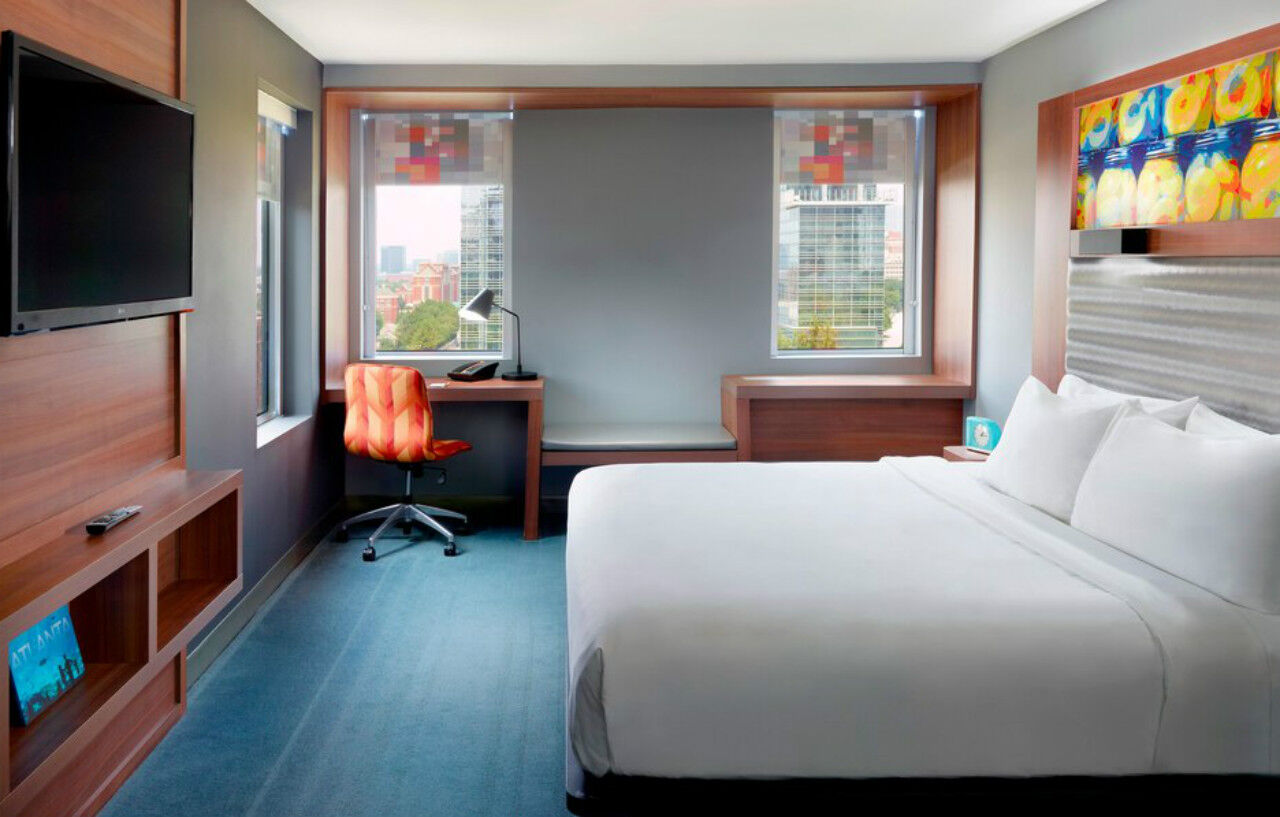 Aloft Atlanta Downtown Hotel Exterior foto